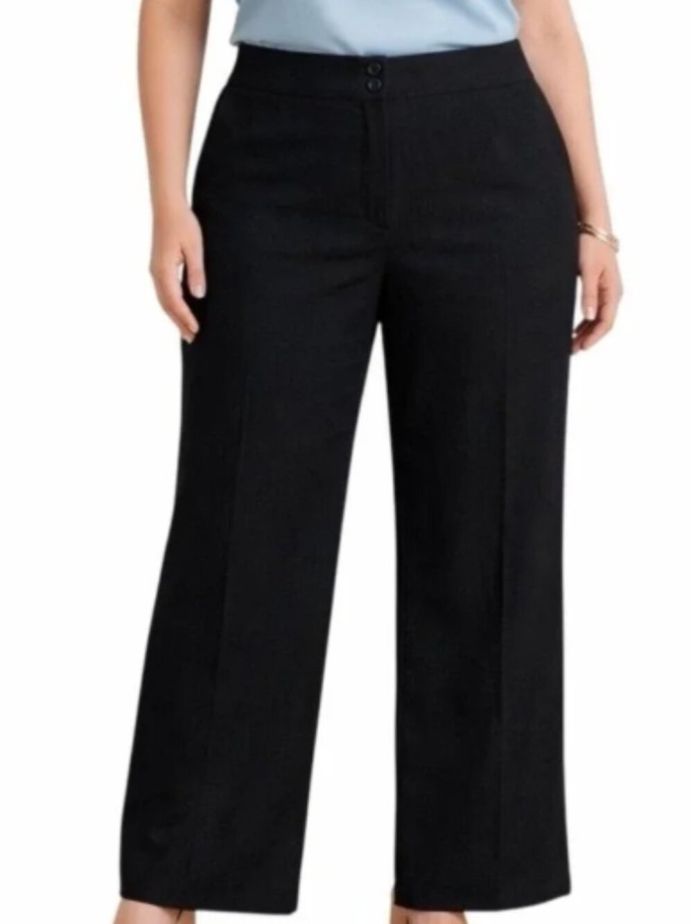 Talbots Greenwich Pants, Black, Size 18W, NwT